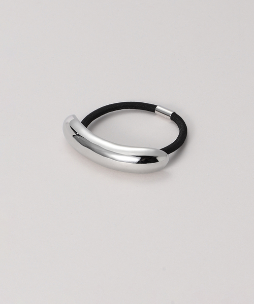 Spick & Span（スピックアンドスパン）の「JAMIRAY/ジャミレイ CHUNKY HAIR TIE（ヘアゴム・レディース・ゴールド/シルバー・FREE）」の5枚目の写真