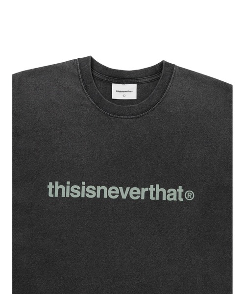 thisisneverthat(ディスイズネバーザット)の「T-Logo L/S Tee(Tシャツ/カットソー・メンズ・ピンク/ヘザーグレー/ネイビー/スミクロ・L/M/S/XL)」の5枚目の写真