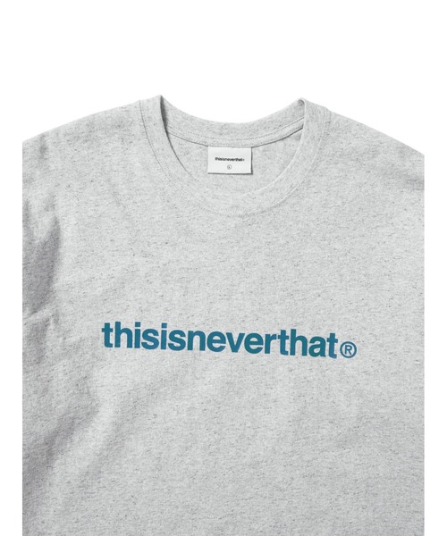thisisneverthat(ディスイズネバーザット)の「T-Logo L/S Tee(Tシャツ/カットソー・メンズ・ピンク/ヘザーグレー/ネイビー/スミクロ・L/M/S/XL)」の7枚目の写真