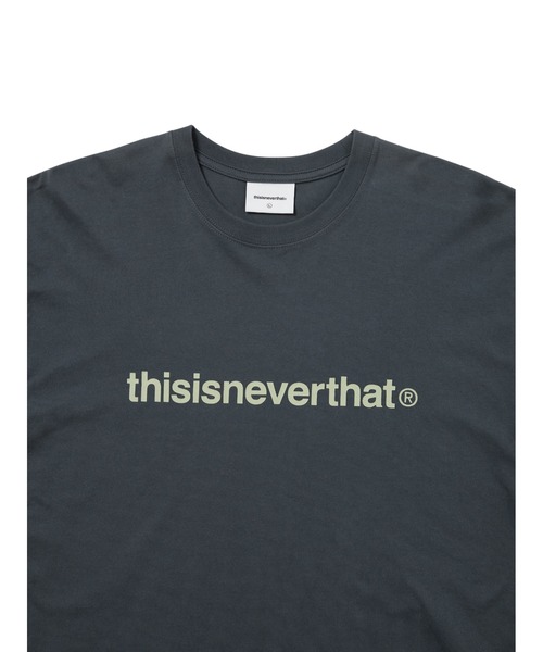 thisisneverthat(ディスイズネバーザット)の「T-Logo L/S Tee(Tシャツ/カットソー・メンズ・ピンク/ヘザーグレー/ネイビー/スミクロ・L/M/S/XL)」の9枚目の写真