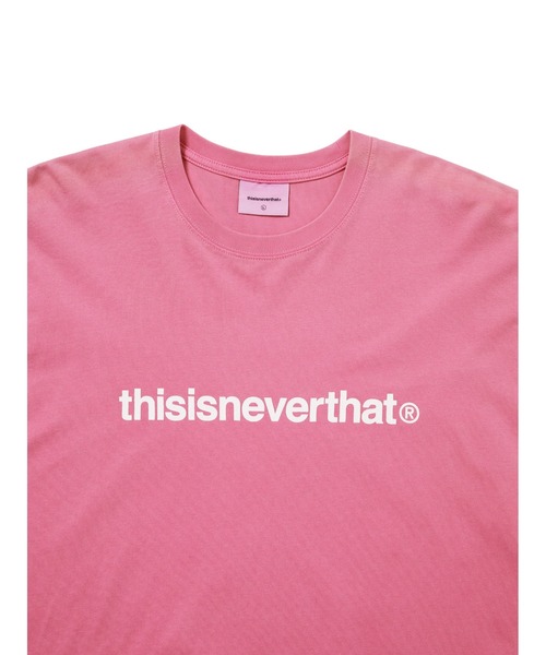 thisisneverthat(ディスイズネバーザット)の「T-Logo L/S Tee(Tシャツ/カットソー・メンズ・ピンク/ヘザーグレー/ネイビー/スミクロ・L/M/S/XL)」の11枚目の写真