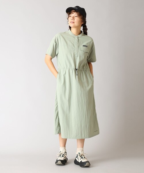 Columbia(コロンビア)の「撥水 UVカット Columbia/ウィメンズ ジプシーバーズ ドレス/コロンビア(ワンピース・レディース・グレー/ブラック/グリーン・L/XL/M/S)」の2枚目の写真
