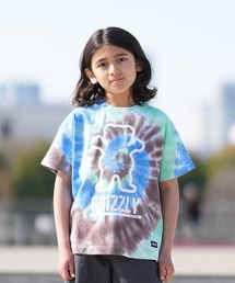 GRIZZLY/グリズリー キッズ 半袖 Tシャツ タイダイ 75163127