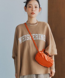 studio CLIP | 12ゲージダブルジャガードロゴワイドプルオーバー(ニット/セーター)