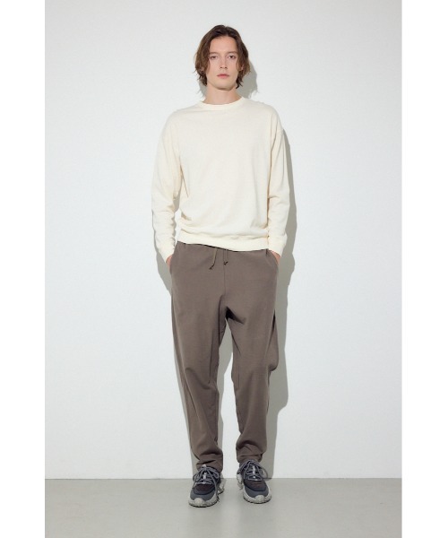 AZUL by moussy(アズールバイマウジー)の「リラックスソフトタッチパンツ(スラックス・メンズ・ブラック/ベージュ/ブラウン・MEDIUM/LARGE)」の15枚目の写真