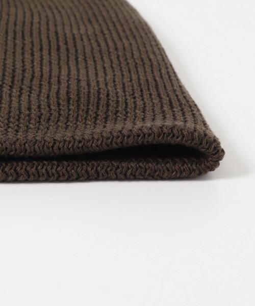 KBF（ケイビーエフ）の「リブニットビーニー（ニットキャップ/ビーニー・レディース・ブラウン/グレー・ONE）」の10枚目の写真