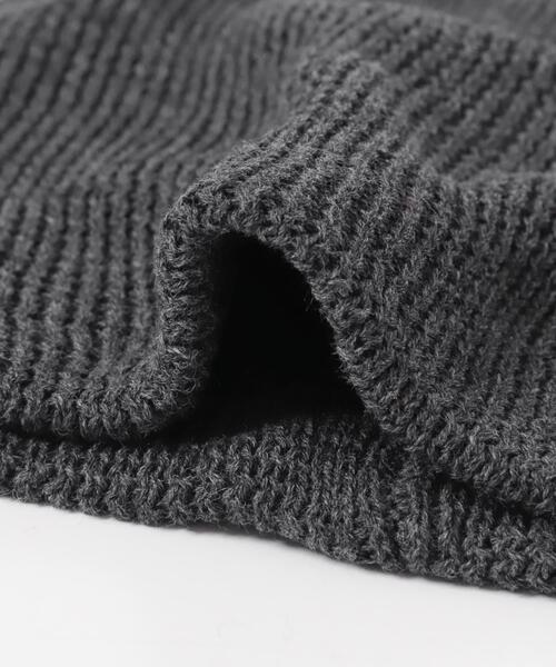 KBF（ケイビーエフ）の「リブニットビーニー（ニットキャップ/ビーニー・レディース・ブラウン/グレー・ONE）」の17枚目の写真