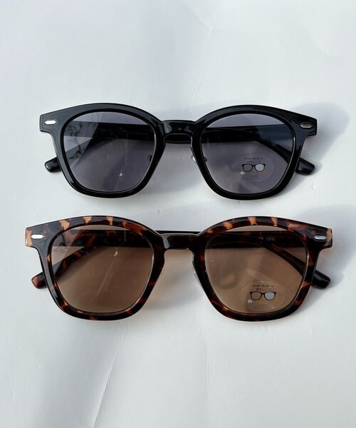 DouDou（ドゥドゥ）の「調光/ブルーライトカットサングラス（サングラス・レディース・ブラウン/ブラック・FREE）」の8枚目の写真