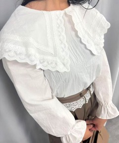 RIB MIX DENIM BUSTIER（その他トップス）｜Ameri（アメリ）の