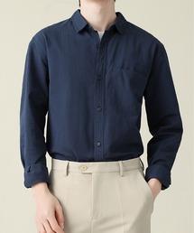 Cloudstyle（クラウドスタイル）の「【Cloudstyle】コットン ソリッド ボタンダウン シャツ -イージーアイロン-（ビジネスシャツ）」