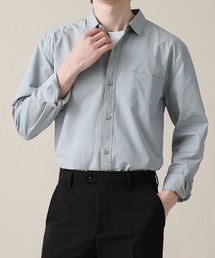 Cloudstyle（クラウドスタイル）の「【Cloudstyle】コットン ソリッド ボタンダウン シャツ -イージーアイロン-（ビジネスシャツ）」