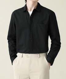 Cloudstyle（クラウドスタイル）の「【Cloudstyle】コットン ソリッド ボタンダウン シャツ -イージーアイロン-（ビジネスシャツ）」