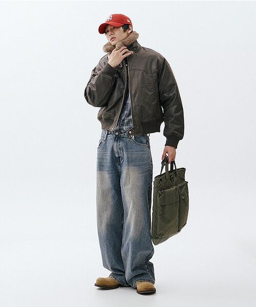 RAWROW（ロウロウ）の「シティワーカーPROヘルメットバッグ012[2カラー]（メッセンジャーバッグ・メンズ・ブラック/カーキ・FREE）」の11枚目の写真