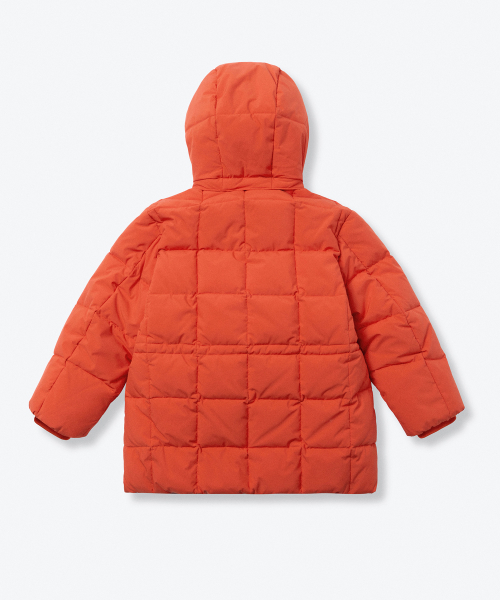 MUSINSA STANDARD KIDS（ムシンサスタンダードキッズ）の「カラコラムダウンパーカー [タンジェリン]（ブルゾン・レディース・その他・100/110/140/150/130）」の3枚目の写真