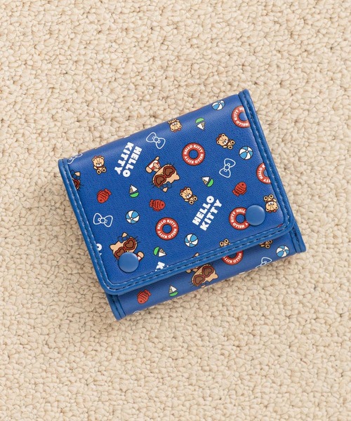 Me%（ミィパーセント）の「【HELLO KITTY】miniウォレット 637093（財布・レディース・レッド/ブルー/ブラック・FREE）」の3枚目の写真