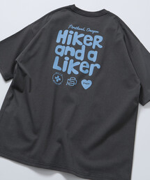 POLeR（ポーラー）の「限定展開 POLeR×FREAK'S STORE/ポーラー  別注 ビッグシルエット バックプリント クルーネック Tシャツ（Tシャツ/カットソー）」