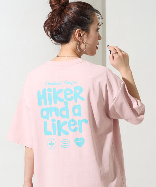 FREAK'S STORE(フリークスストア)の「限定展開 POLeR×FREAK'S STORE/ポーラー 別注 ビッグシルエット バックプリント クルーネック Tシャツ(Tシャツ/カットソー・メンズ・ホワイト/アッシュグレー/スミクロ/ピンク・MEDIUM/SMALL/LARGE)」の4枚目の写真