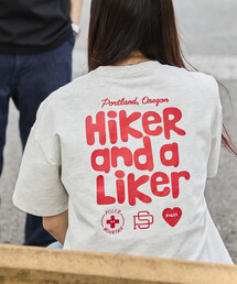 POLeR（ポーラー）の「限定展開 POLeR×FREAK'S STORE/ポーラー  別注 ビッグシルエット バックプリント クルーネック Tシャツ（Tシャツ/カットソー）」