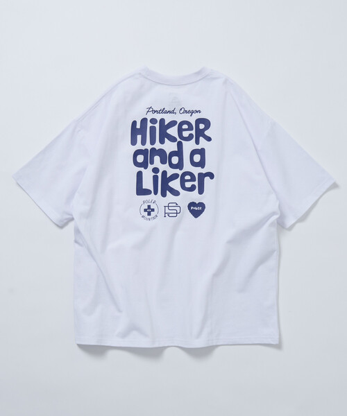 FREAK'S STORE(フリークスストア)の「限定展開 POLeR×FREAK'S STORE/ポーラー 別注 ビッグシルエット バックプリント クルーネック Tシャツ(Tシャツ/カットソー・メンズ・ホワイト/アッシュグレー/スミクロ/ピンク・MEDIUM/SMALL/LARGE)」の20枚目の写真
