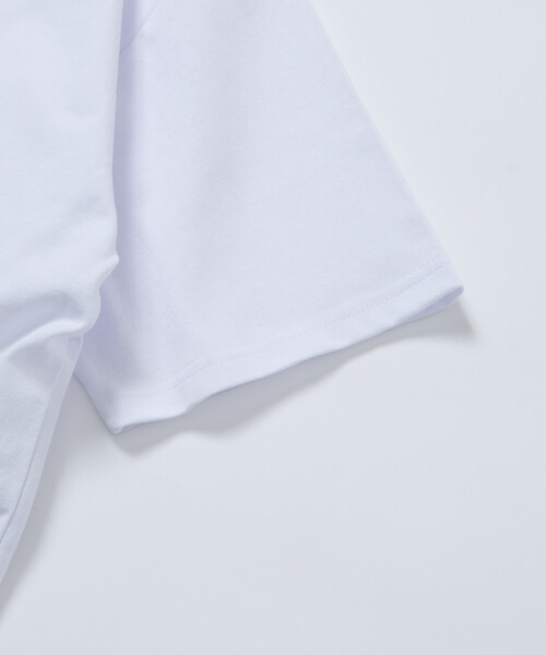 FREAK'S STORE(フリークスストア)の「限定展開 POLeR×FREAK'S STORE/ポーラー 別注 ビッグシルエット バックプリント クルーネック Tシャツ(Tシャツ/カットソー・メンズ・ホワイト/アッシュグレー/スミクロ/ピンク・MEDIUM/SMALL/LARGE)」の22枚目の写真