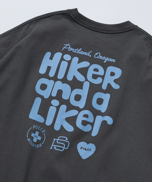 FREAK'S STORE(フリークスストア)の「限定展開 POLeR×FREAK'S STORE/ポーラー 別注 ビッグシルエット バックプリント クルーネック Tシャツ(Tシャツ/カットソー・メンズ・ホワイト/アッシュグレー/スミクロ/ピンク・MEDIUM/SMALL/LARGE)」の16枚目の写真
