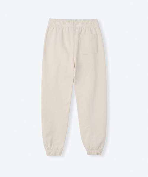 MUSINSA STANDARD KIDS（ムシンサスタンダードキッズ）の「ベーシックスウェットパンツ[クリーム]（スウェットパンツ・レディース・その他・100/150/110/120/130/140/160）」の3枚目の写真