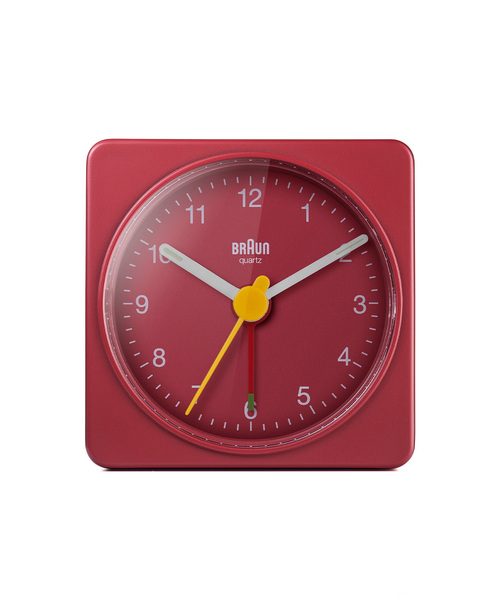 BRAUN（ブラウン）の「BRAUN ALARM CLOCK RED BC02R（置時計・レディース・レッド・FREE）」の3枚目の写真