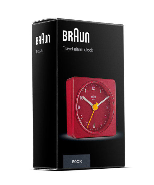 BRAUN（ブラウン）の「BRAUN ALARM CLOCK RED BC02R（置時計・レディース・レッド・FREE）」の7枚目の写真