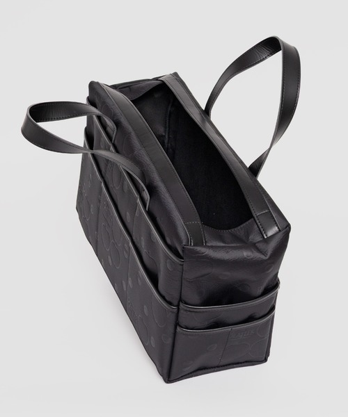 THE BEATLES COMME des GARCONS（ザ ビートルズ コムデギャルソン）の「THE BEATLES CdG APPLE EMBOS BAG（トートバッグ・メンズ・ブラック・ONE SIZE）」の3枚目の写真