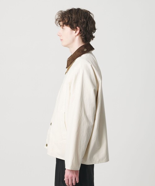Barbour(バブアー)の「【別注】 <Barbour>コットン リネン トランスポート ジャケット(ブルゾン・メンズ・オフホワイト/ブラック・36/38/40)」の11枚目の写真