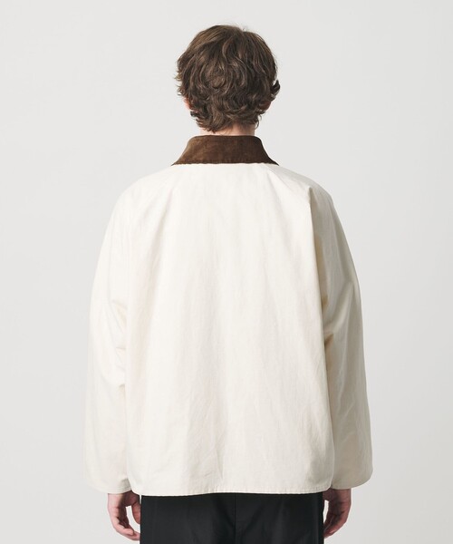 Barbour(バブアー)の「【別注】 <Barbour>コットン リネン トランスポート ジャケット(ブルゾン・メンズ・オフホワイト/ブラック・36/38/40)」の12枚目の写真