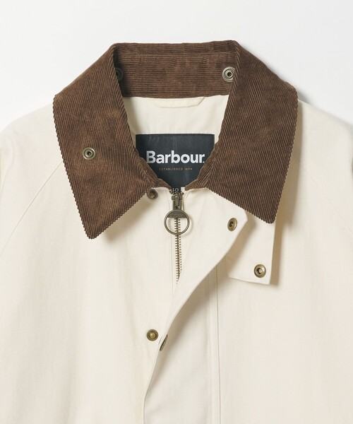 Barbour(バブアー)の「【別注】 <Barbour>コットン リネン トランスポート ジャケット(ブルゾン・メンズ・オフホワイト/ブラック・36/38/40)」の16枚目の写真