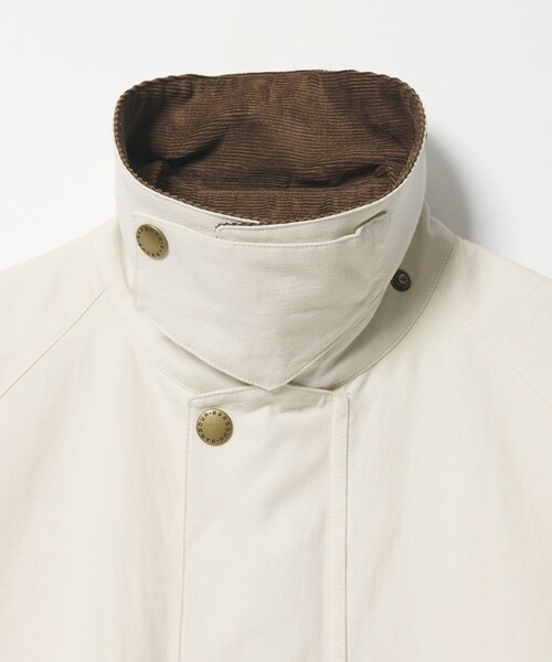 Barbour(バブアー)の「【別注】 <Barbour>コットン リネン トランスポート ジャケット(ブルゾン・メンズ・オフホワイト/ブラック・36/38/40)」の21枚目の写真