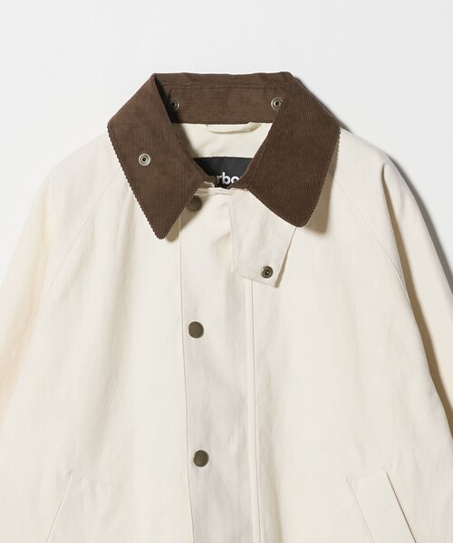 Barbour(バブアー)の「【別注】 <Barbour>コットン リネン トランスポート ジャケット(ブルゾン・メンズ・オフホワイト/ブラック・36/38/40)」の7枚目の写真