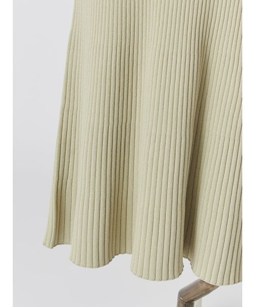 SNIDEL（スナイデル）の「Sustainableリボンライクドッキングニットワンピース（ワンピース・レディース・ミント/ピンク/ブラック・0/1）」の19枚目の写真