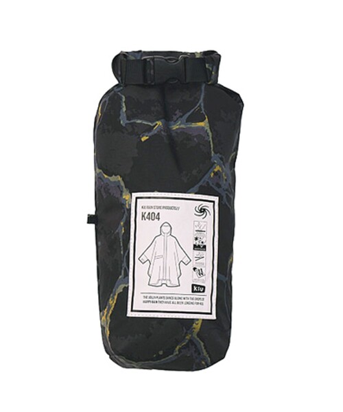 KiU(キウ)の「KiU/キウ STANDARD RAIN PONCHO 2ND/キウスタンダードレインポンチョ 2ND【K404】(レインコート/ポンチョ・メンズ・ブラック/サックスブルー/カモフラージュ/ネイビー/ベージュ・ONE SIZE)」の11枚目の写真