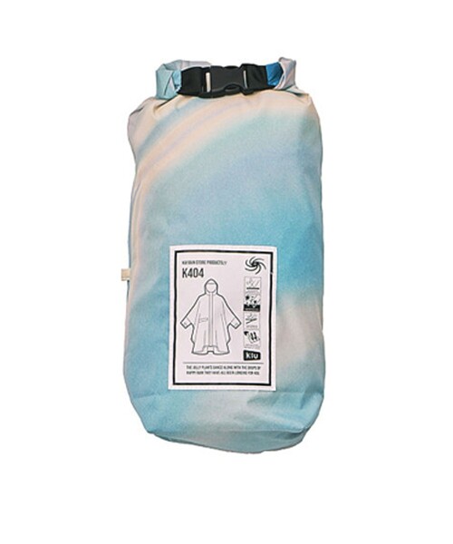KiU(キウ)の「KiU/キウ STANDARD RAIN PONCHO 2ND/キウスタンダードレインポンチョ 2ND【K404】(レインコート/ポンチョ・メンズ・ブラック/サックスブルー/カモフラージュ/ネイビー/ベージュ・ONE SIZE)」の13枚目の写真