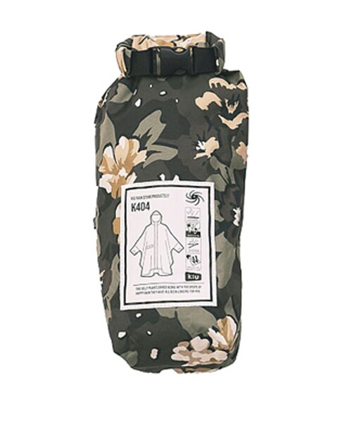 KiU(キウ)の「KiU/キウ STANDARD RAIN PONCHO 2ND/キウスタンダードレインポンチョ 2ND【K404】(レインコート/ポンチョ・メンズ・ブラック/サックスブルー/カモフラージュ/ネイビー/ベージュ・ONE SIZE)」の16枚目の写真
