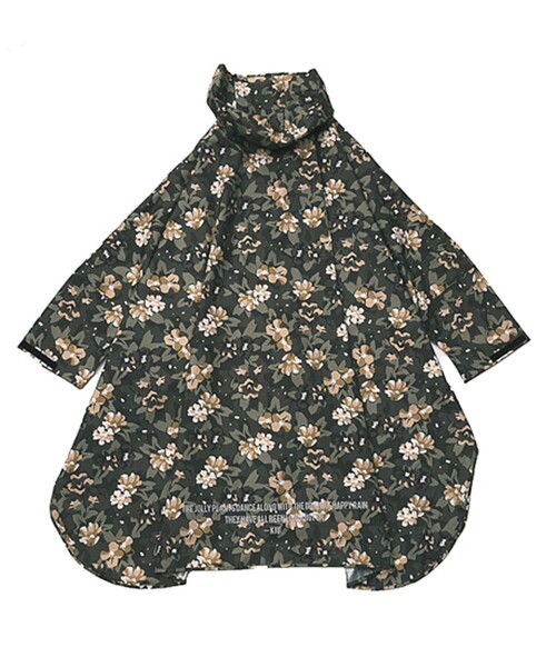 KiU(キウ)の「KiU/キウ STANDARD RAIN PONCHO 2ND/キウスタンダードレインポンチョ 2ND【K404】(レインコート/ポンチョ・メンズ・ブラック/サックスブルー/カモフラージュ/ネイビー/ベージュ・ONE SIZE)」の17枚目の写真