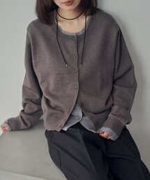 goocy | 【SNSでバズった！】レイヤードライク配色カーディガン(カーディガン/ボレロ)