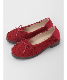 PINK HOUSE（ピンクハウス）の「フリル使いバレエシューズ（バレエシューズ）」