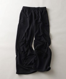 Art re A select（アトリエセレクト）の「【SEQUENZ/シークエンズ】DAMAGE SWEAT PANTS（スウェットパンツ）」