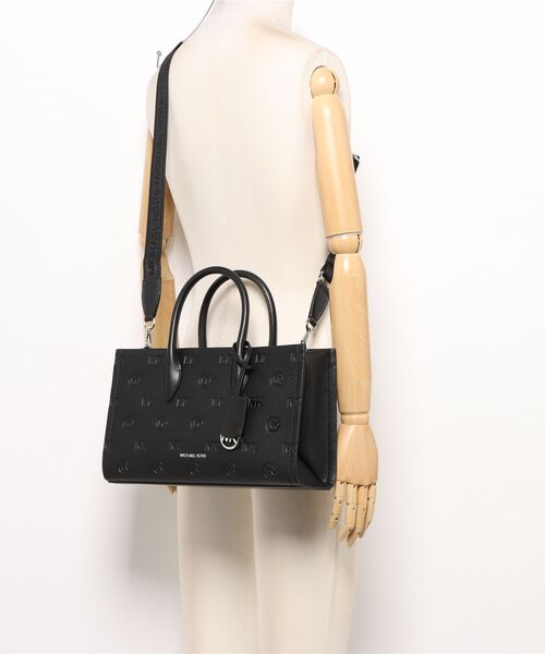 MICHAEL KORS(マイケルコース)の「MIRELLA MD EW TZ SATCHEL Satchel(ハンドバッグ・レディース・ブラック・FREE)」の5枚目の写真
