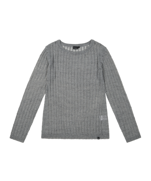 AAKAM(アーカム)の「Layered V-Neck Knit (Black)(ニット/セーター・レディース・その他・1/2)」の3枚目の写真