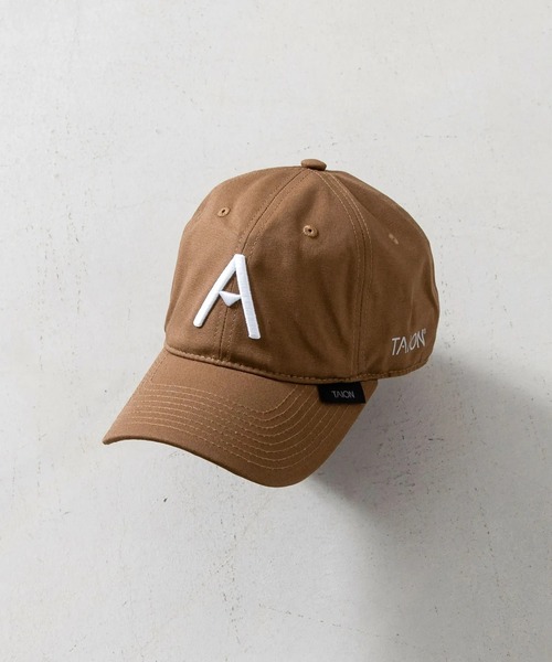 TAION（タイオン）の「【TAION(タイオン)】〈グッズ〉ノンダウン キャンバス ベースボールキャップ（キャップ・メンズ・チョコ/ダークオリーブ/ブラック/ライトグレー/ダークネイビー/ダークカーキ・ONESIZE）」の3枚目の写真