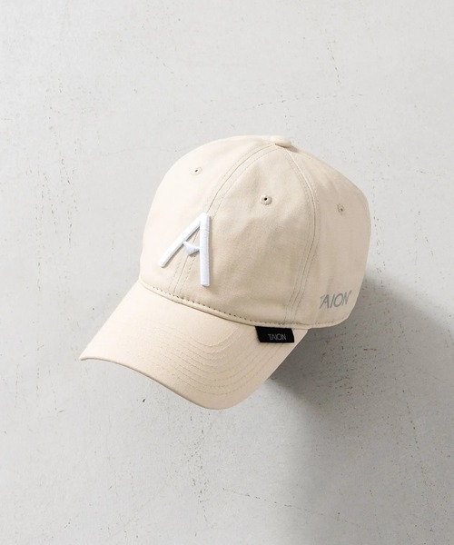 TAION（タイオン）の「【TAION(タイオン)】〈グッズ〉ノンダウン キャンバス ベースボールキャップ（キャップ・メンズ・チョコ/ダークオリーブ/ブラック/ライトグレー/ダークネイビー/ダークカーキ・ONESIZE）」の2枚目の写真