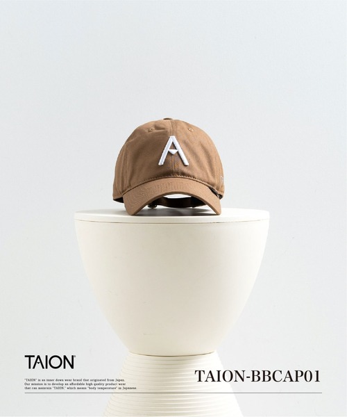 TAION（タイオン）の「【TAION(タイオン)】〈グッズ〉ノンダウン キャンバス ベースボールキャップ（キャップ・メンズ・チョコ/ダークオリーブ/ブラック/ライトグレー/ダークネイビー/ダークカーキ・ONESIZE）」の19枚目の写真