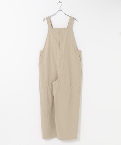 URBAN RESEARCH DOORS(アーバンリサーチドアーズ)の「フロントZIPサロペット(サロペット/オーバーオール・レディース・ナチュラル/カーキ・SMALL/MEDIUM)」の9枚目の写真