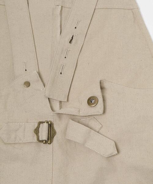 URBAN RESEARCH DOORS(アーバンリサーチドアーズ)の「フロントZIPサロペット(サロペット/オーバーオール・レディース・ナチュラル/カーキ・SMALL/MEDIUM)」の12枚目の写真