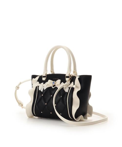 SAMANTHAVEGA（サマンサベガ）の「ハニーフラッター（ミニ）（ショルダーバッグ・レディース・ピンク/ブラック/ライトブルー・FREE）」の8枚目の写真